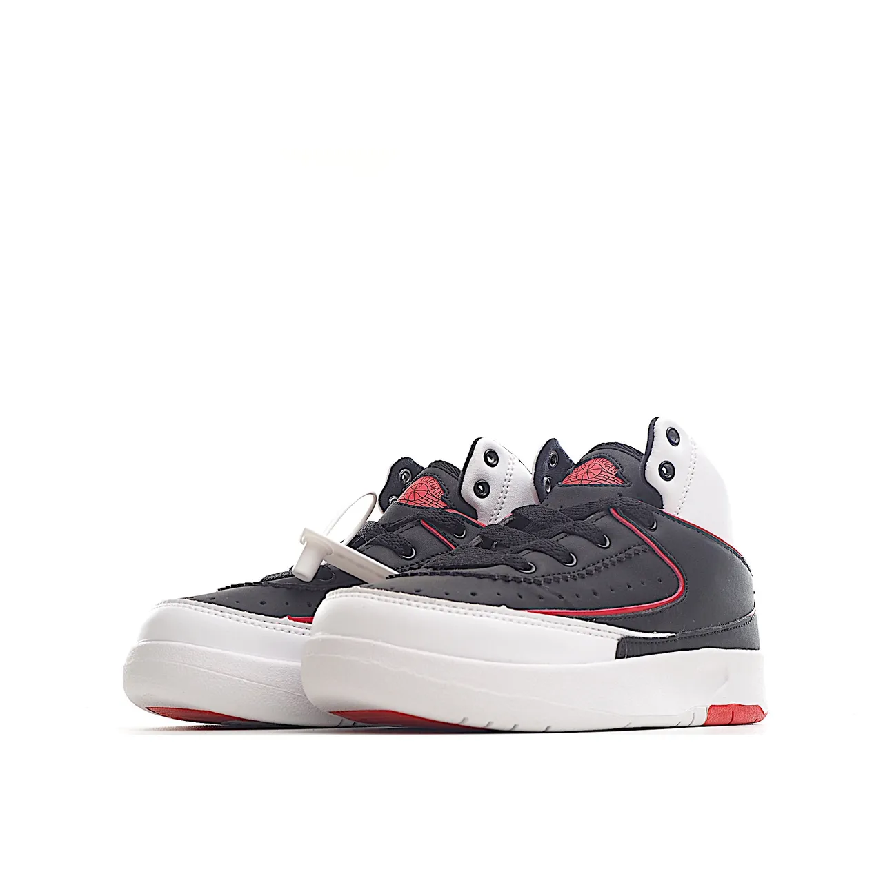 Air Jordan 2 সাদা নেভি লাল বাস্কেটবল জুতো 8