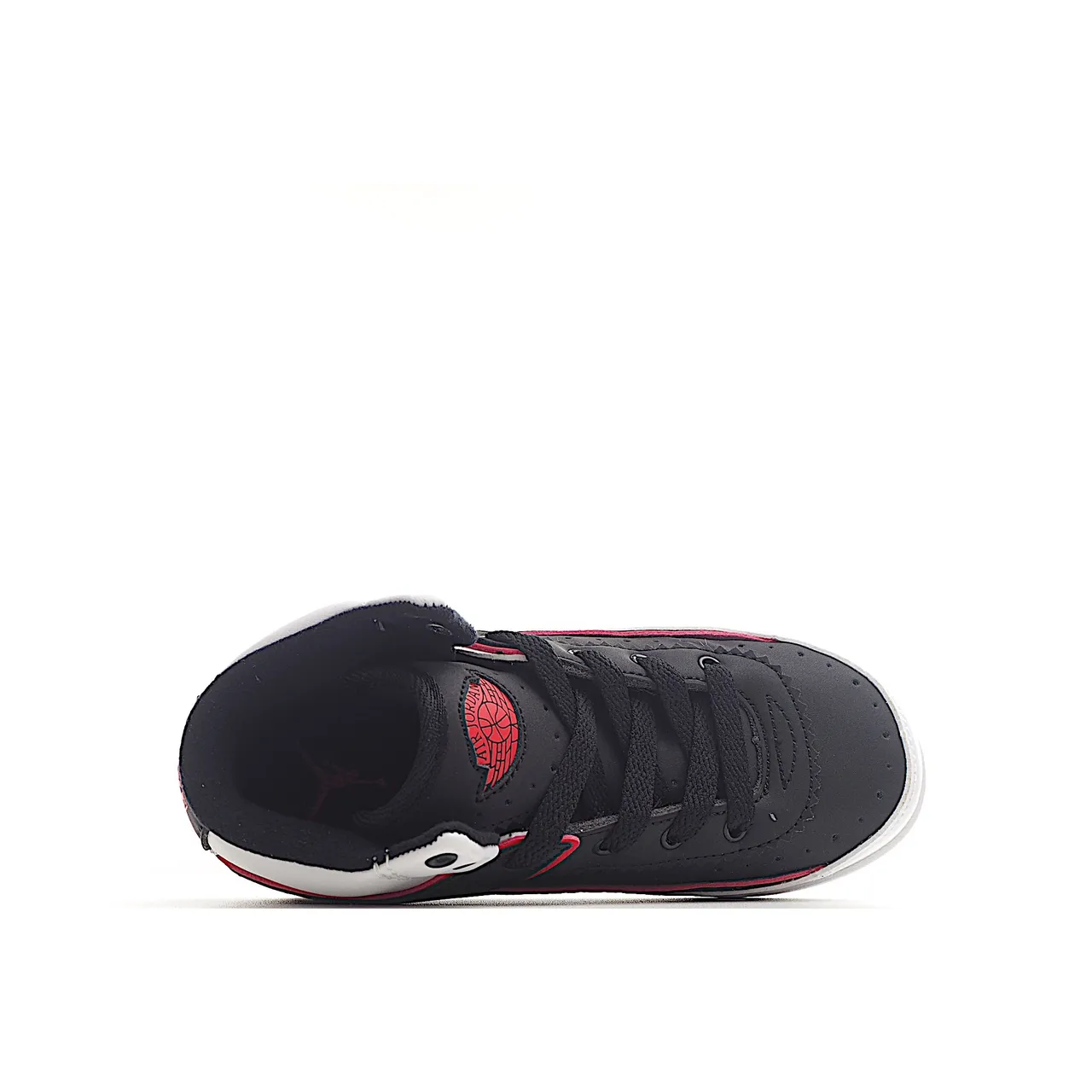 Air Jordan 2 সাদা নেভি লাল বাস্কেটবল জুতো 10