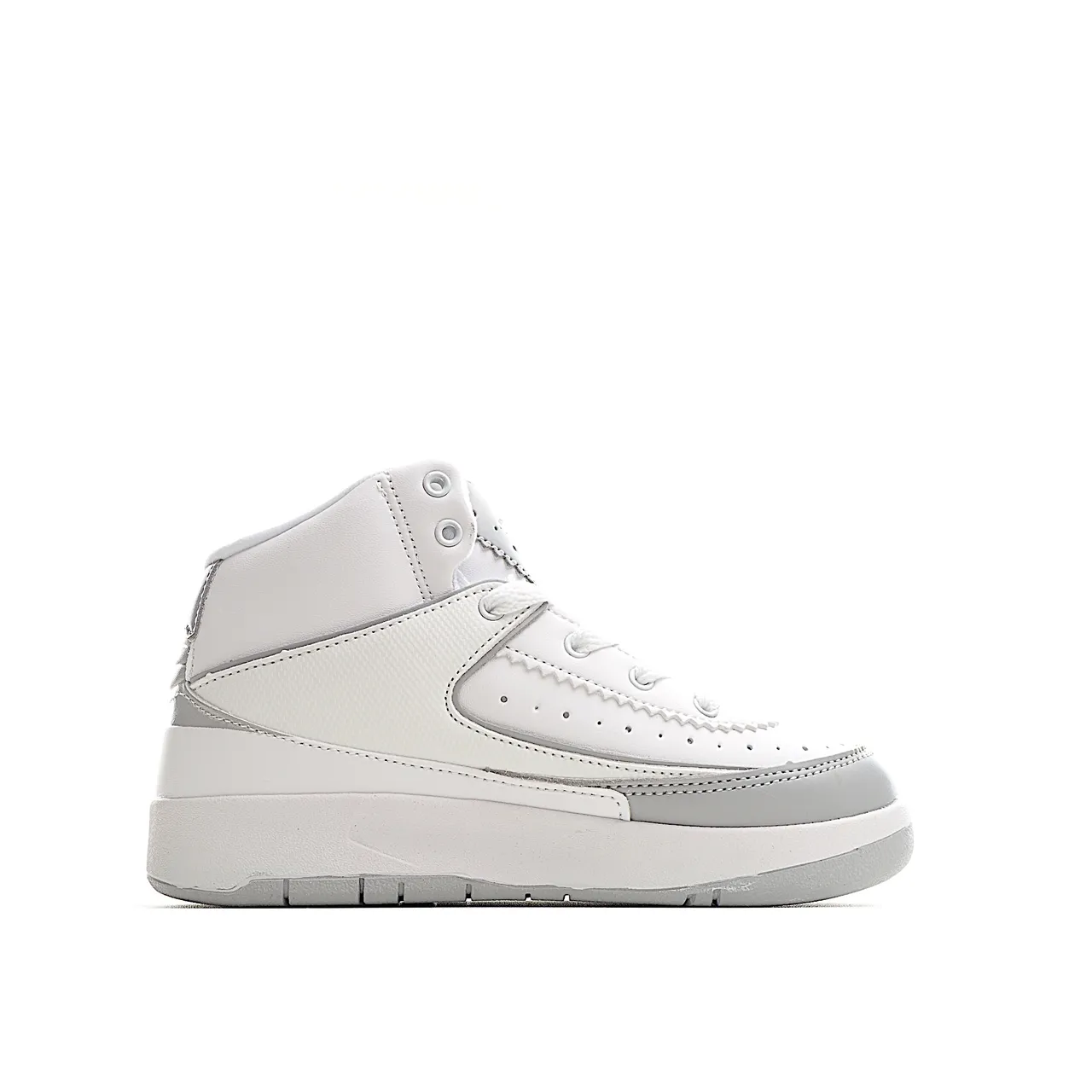Air Jordan 2 সাদা নেভি লাল বাস্কেটবল জুতো 18