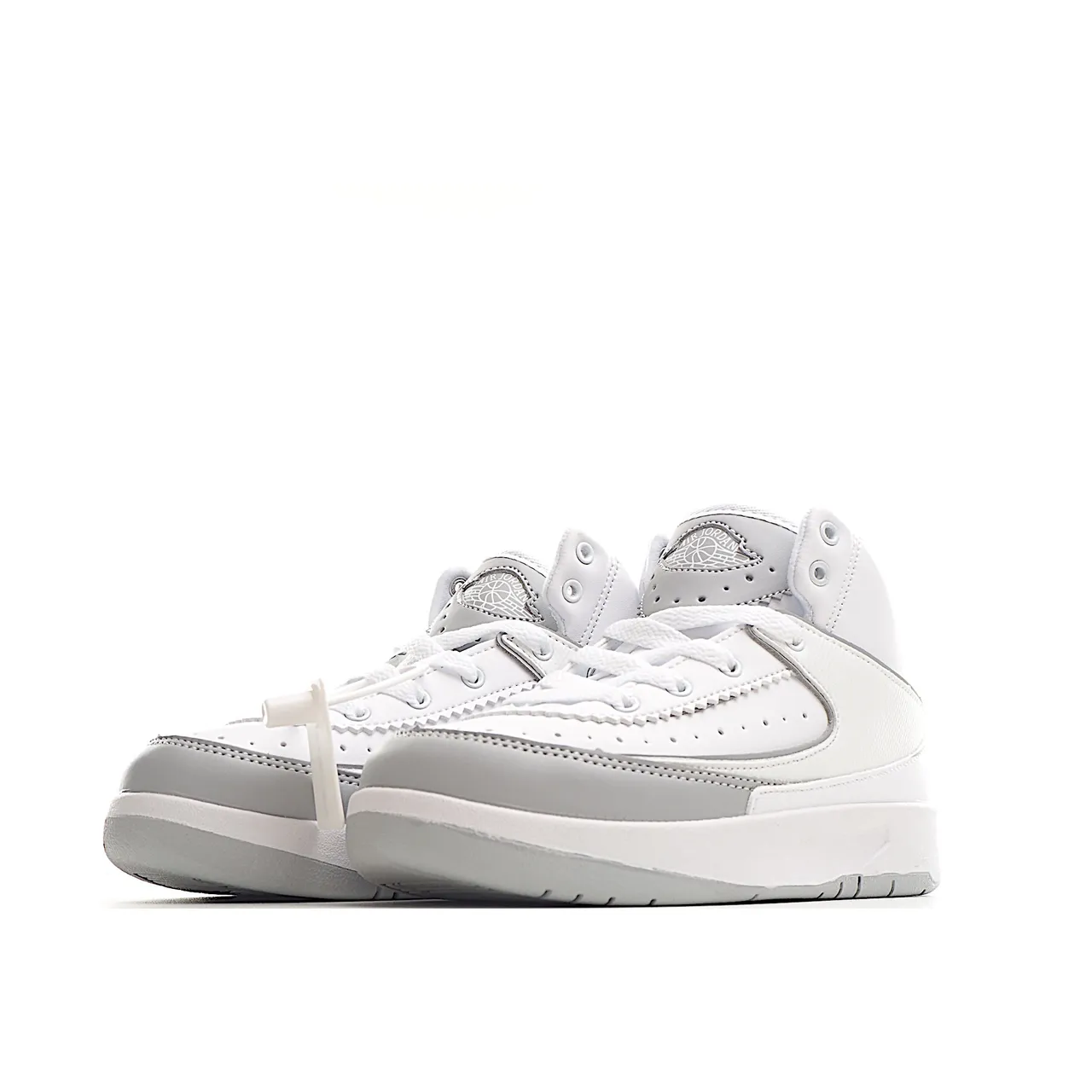 Air Jordan 2 সাদা নেভি লাল বাস্কেটবল জুতো 19