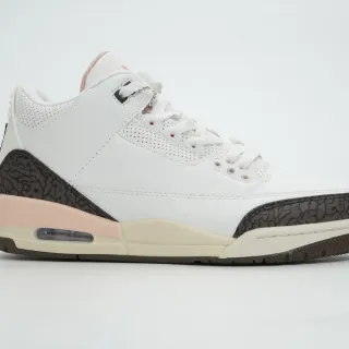 Air Jordan 3 白棕粉大象印花篮球鞋