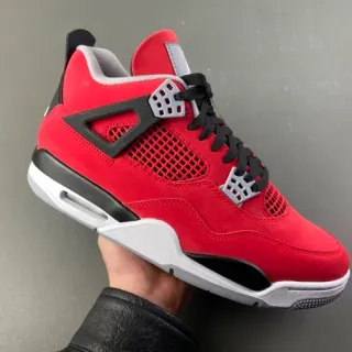 Air Jordan 4 红黑白篮球鞋