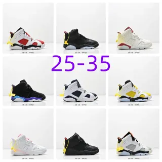 Tênis de basquete Air Jordan 6 branco vermelho preto