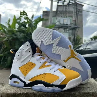 Air Jordan 6 白黄黑篮球鞋