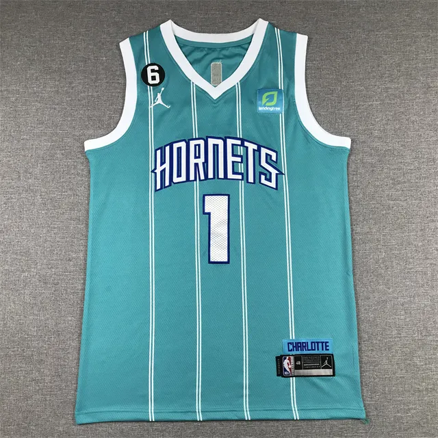 Air Jordan Charlotte Hornets Generation 6 天蓝色球衣 3