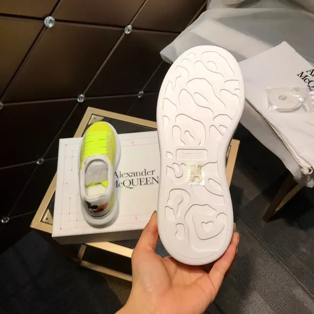 Alexander McQueen Oversized Sneaker Neon Yellow Lifestyle Sneakers 4