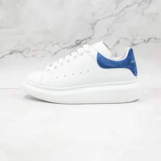 Alexander McQueen Oversized Sneaker White and Blue Lifestyle Sneakers