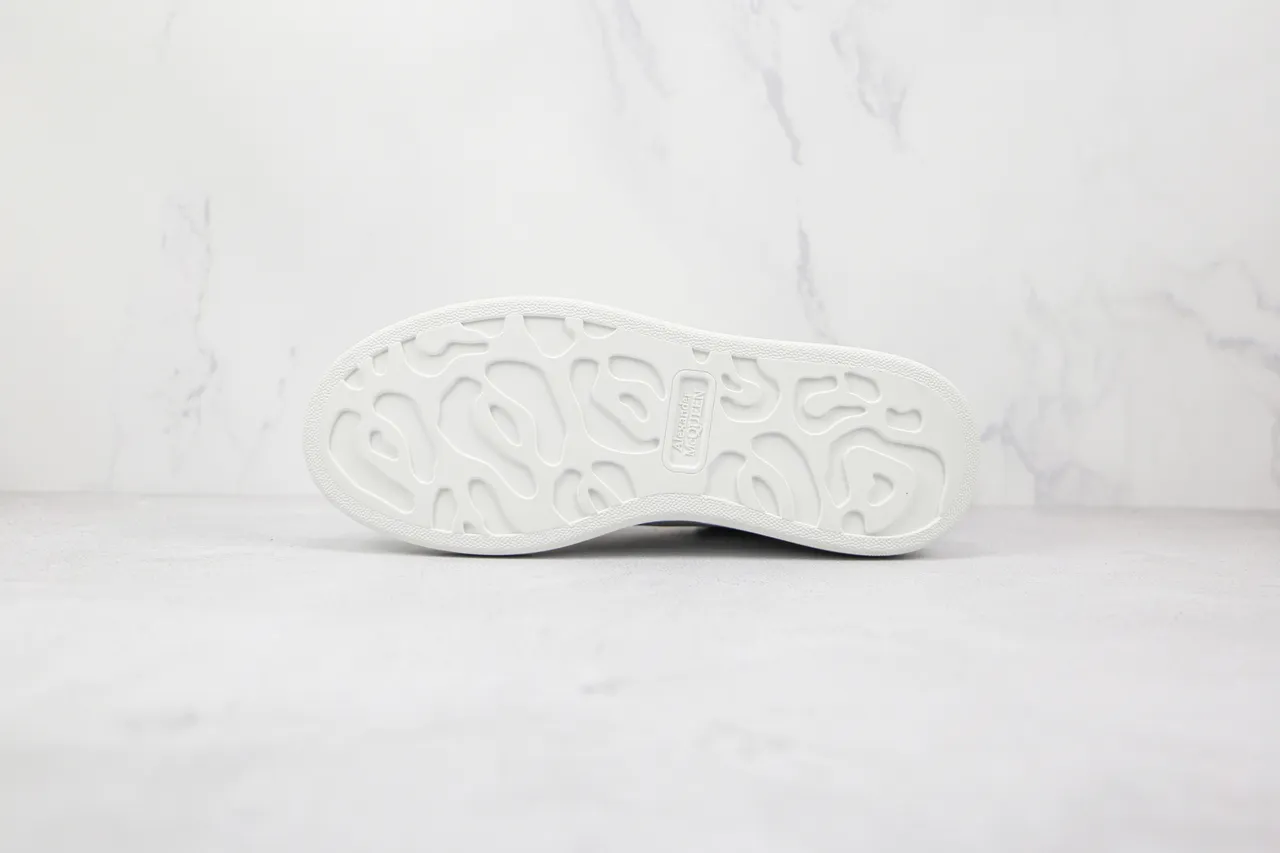 Alexander McQueen Oversized Sneaker White Black Lifestyle Sneakers 3
