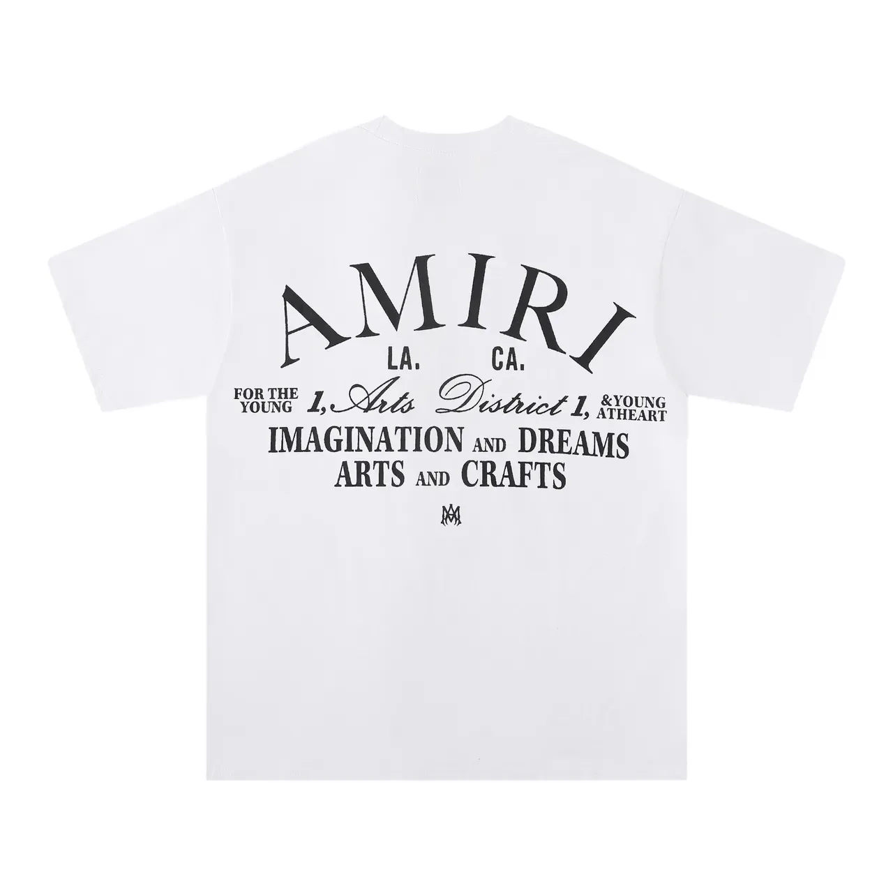 Camiseta Amiri estampado gráfico corte holgado 4