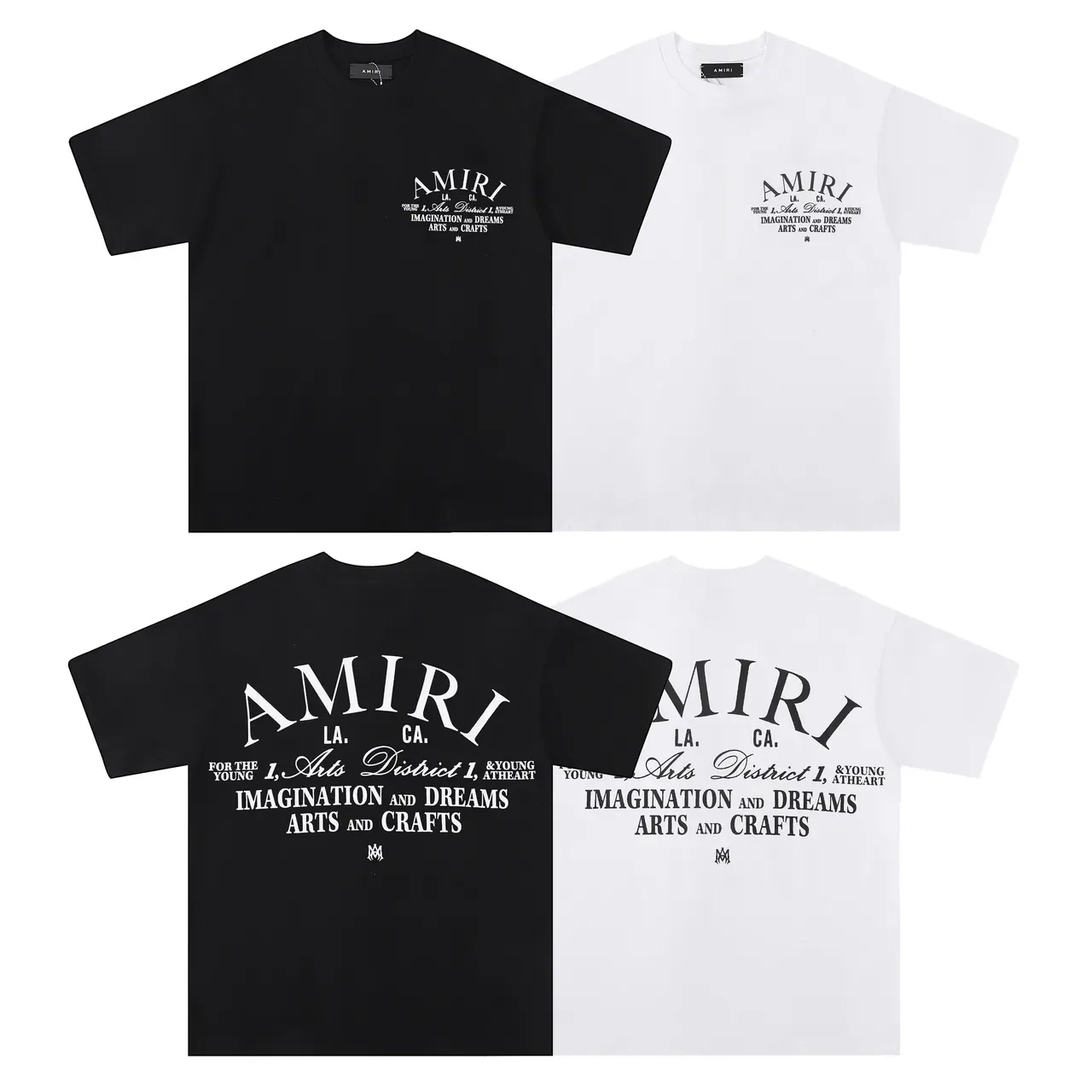 Camiseta Amiri estampado gráfico corte holgado 6