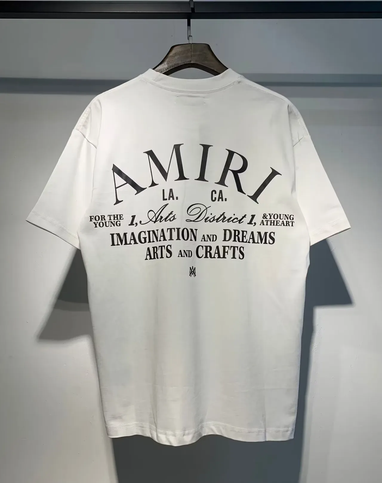 Camiseta Amiri estampado gráfico corte holgado 8
