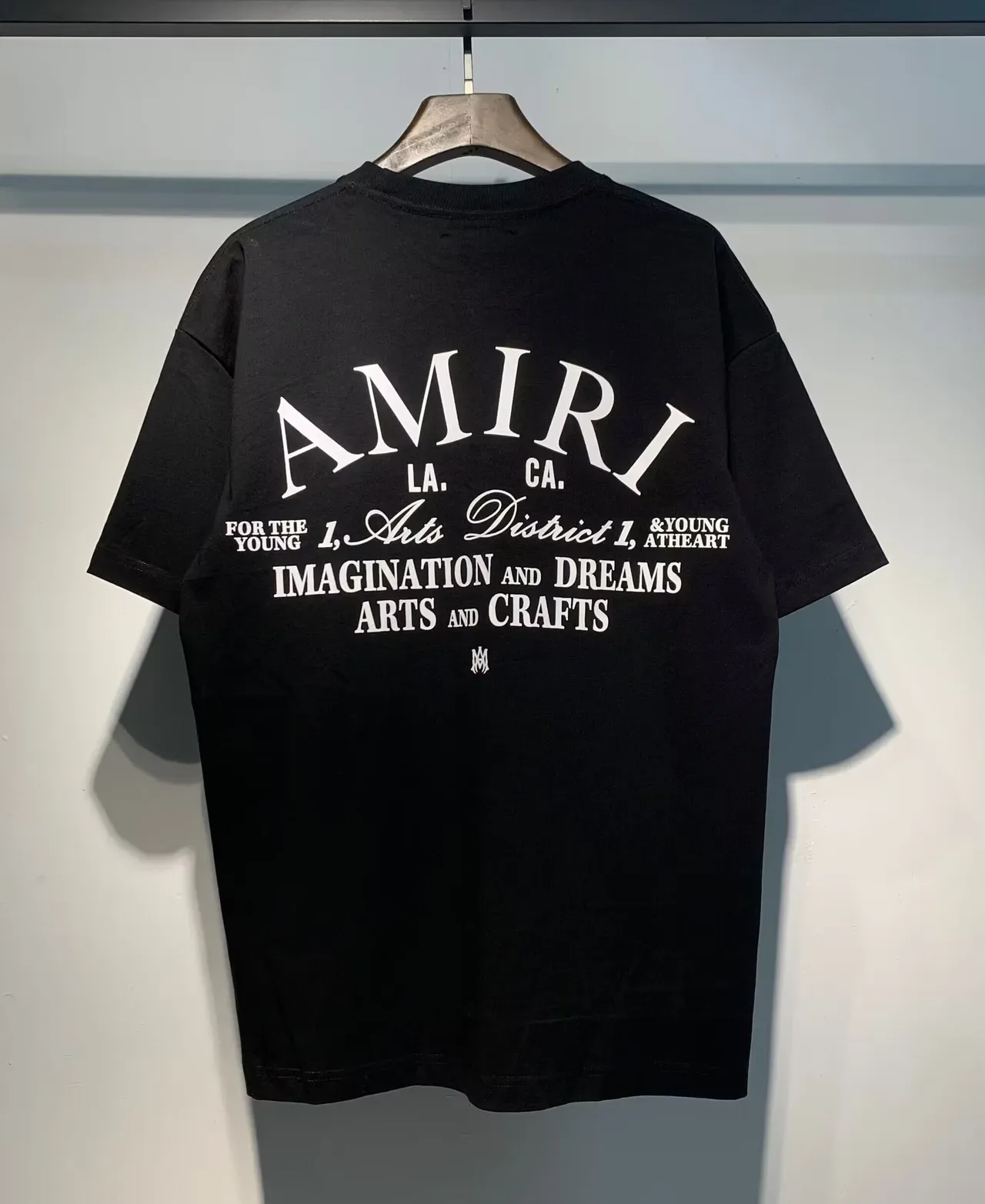 Camiseta Amiri estampado gráfico corte holgado 11
