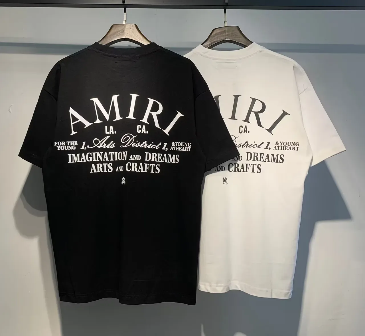 Camiseta Amiri estampado gráfico corte holgado 12