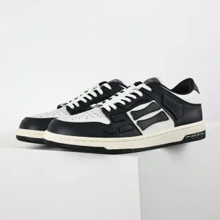 Amiri Skel Top Low Black and White Lifestyle Sneakers