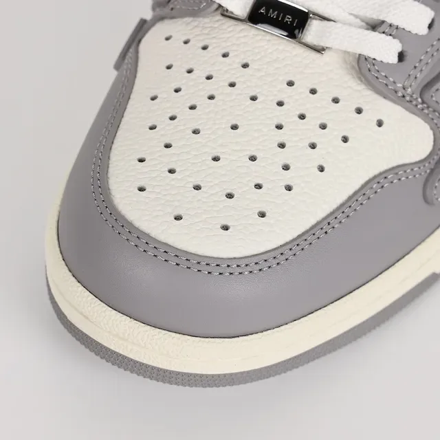 Amiri Skel Top Low Gris y Off-White Lifestyle Sneakers 5
