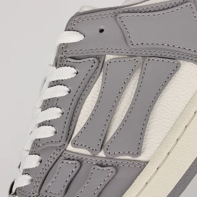 Amiri Skel Top Low Gris y Off-White Lifestyle Sneakers 6