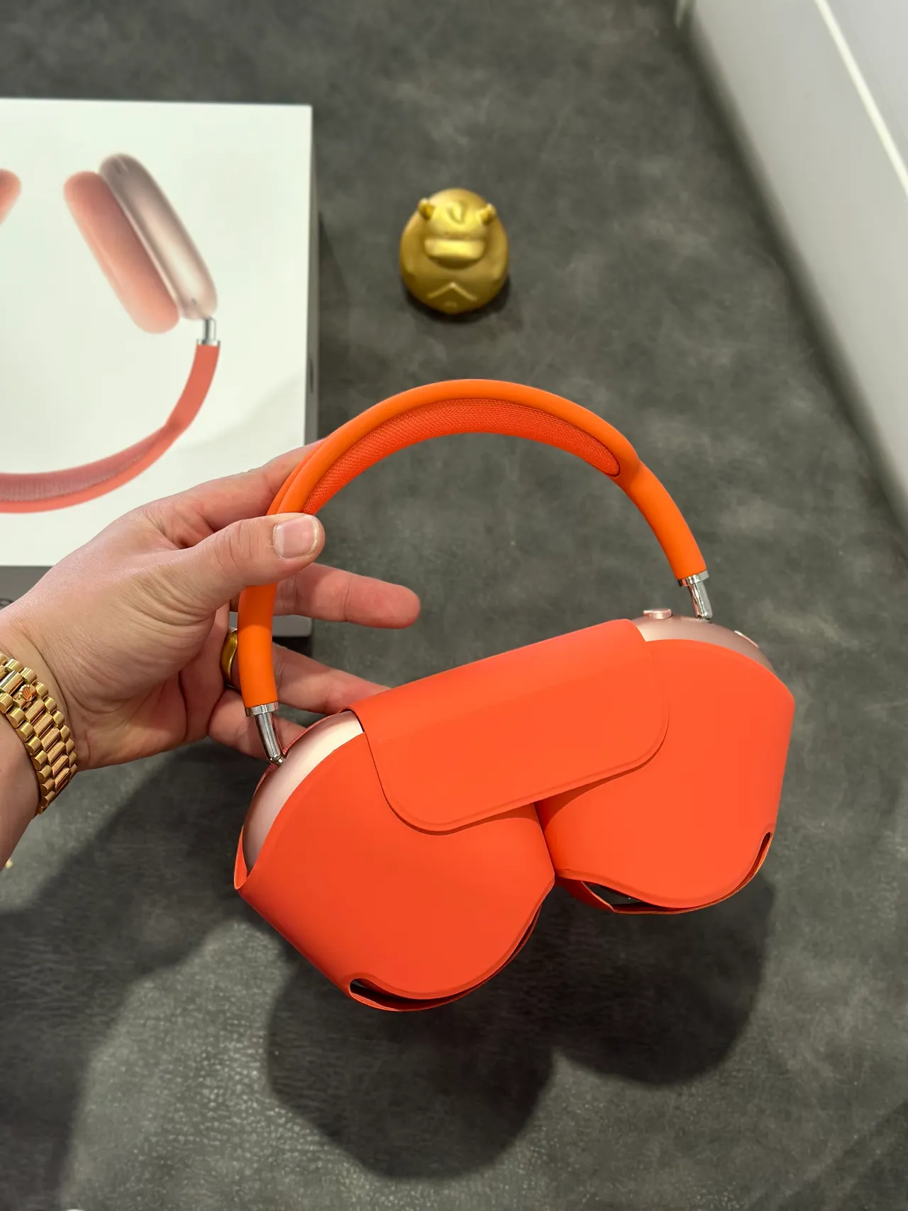 Apple AirPods Max Orange Fones supra-auriculares 6