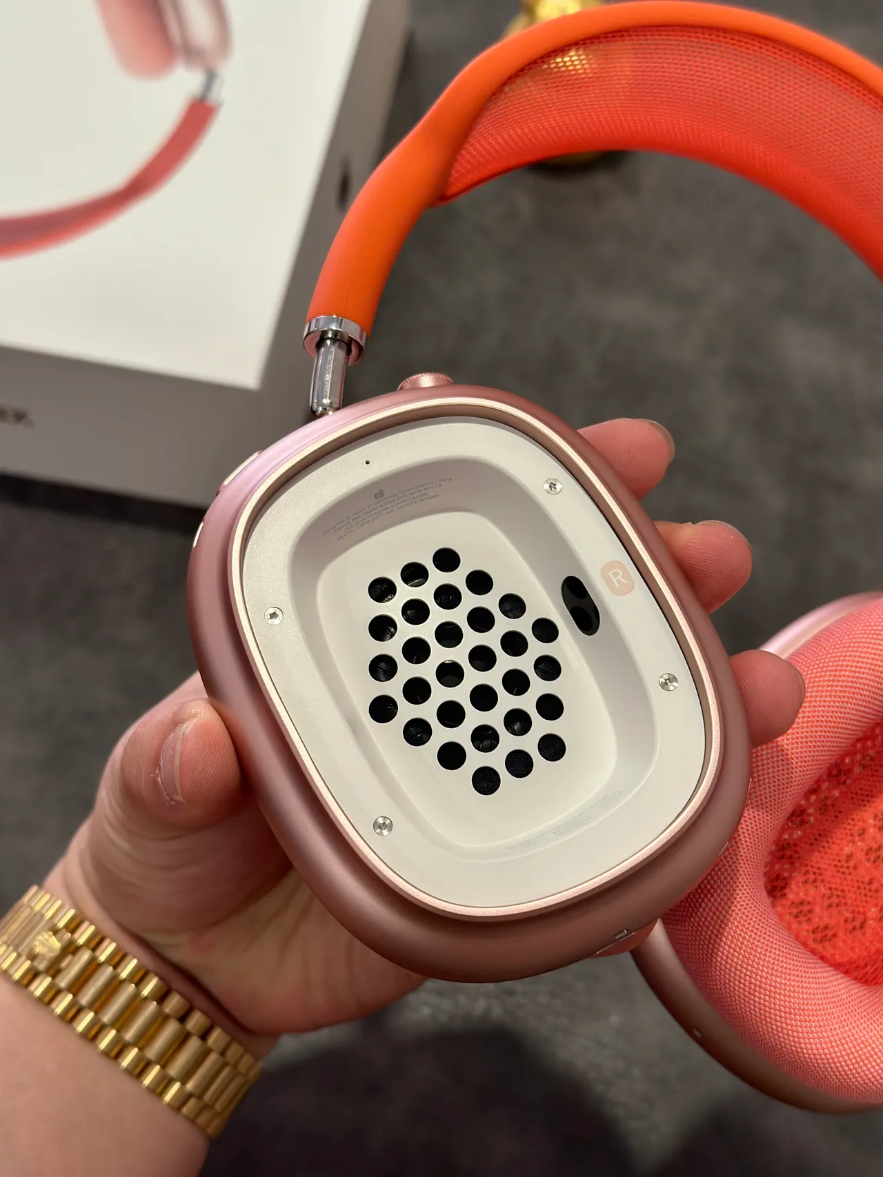Apple AirPods Max Orange Fones supra-auriculares 9