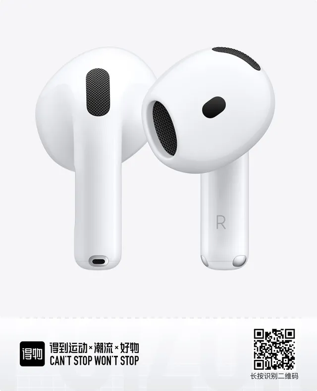Apple AirPods White Stem-Style Matte Finish TWS Earbuds 2