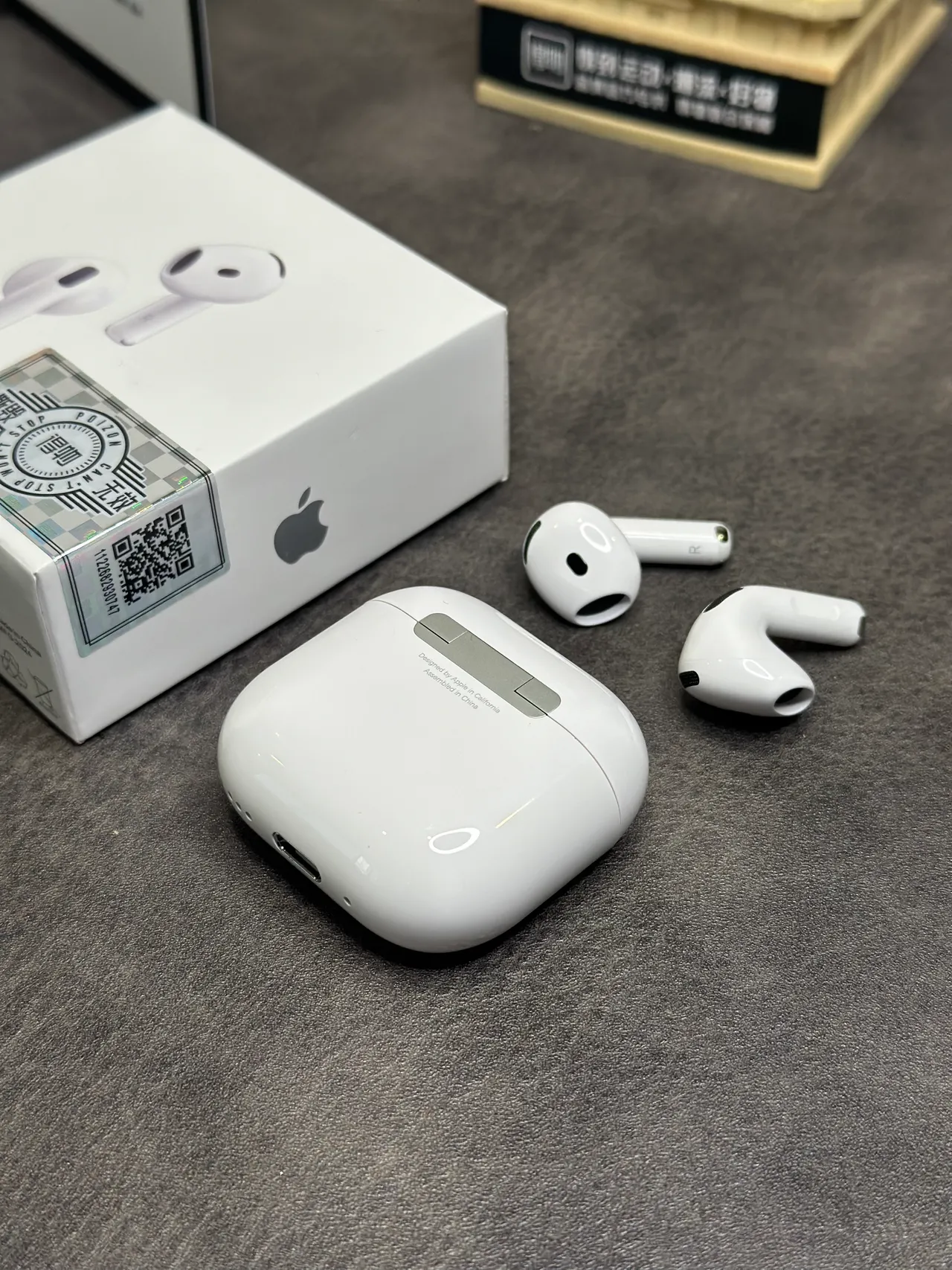 Apple AirPods White Stem-Style Matte Finish TWS Earbuds 19