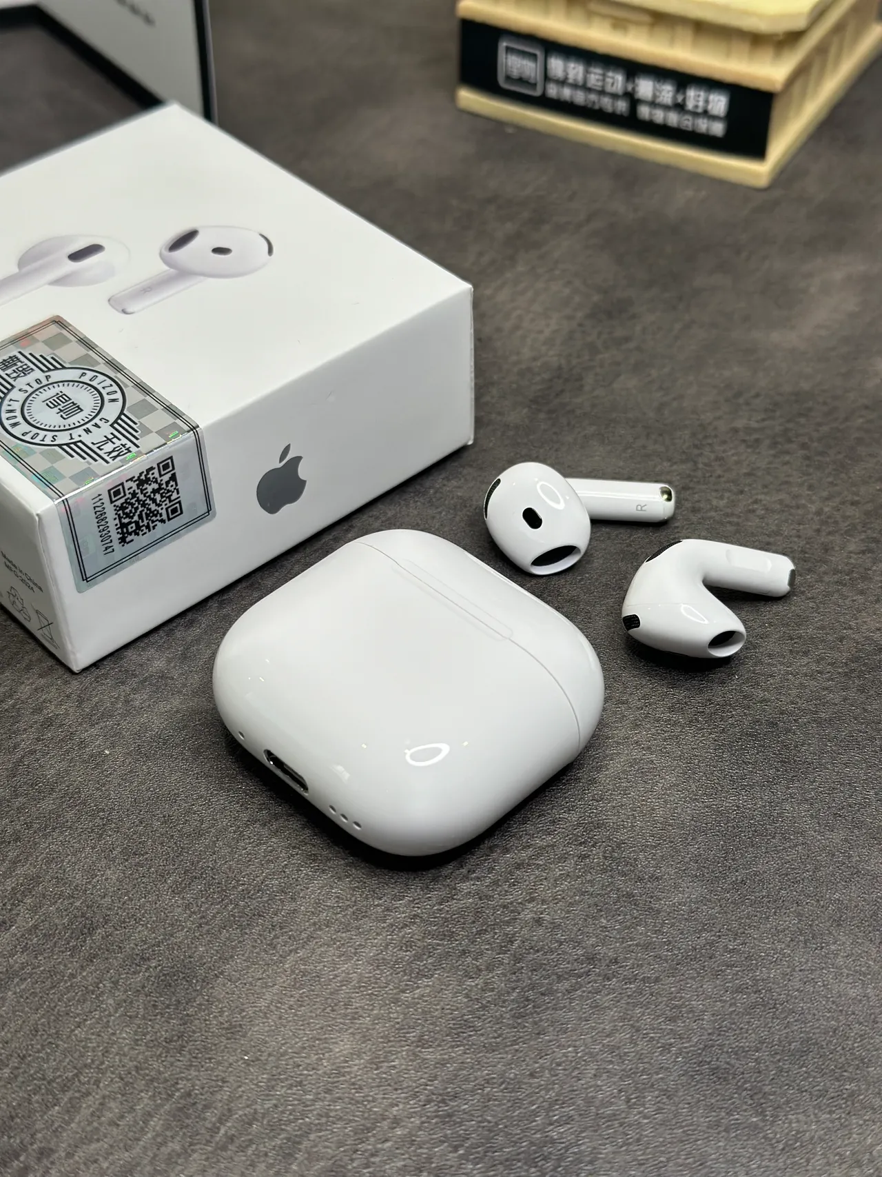 Apple AirPods White Stem-Style Matte Finish TWS Earbuds 20