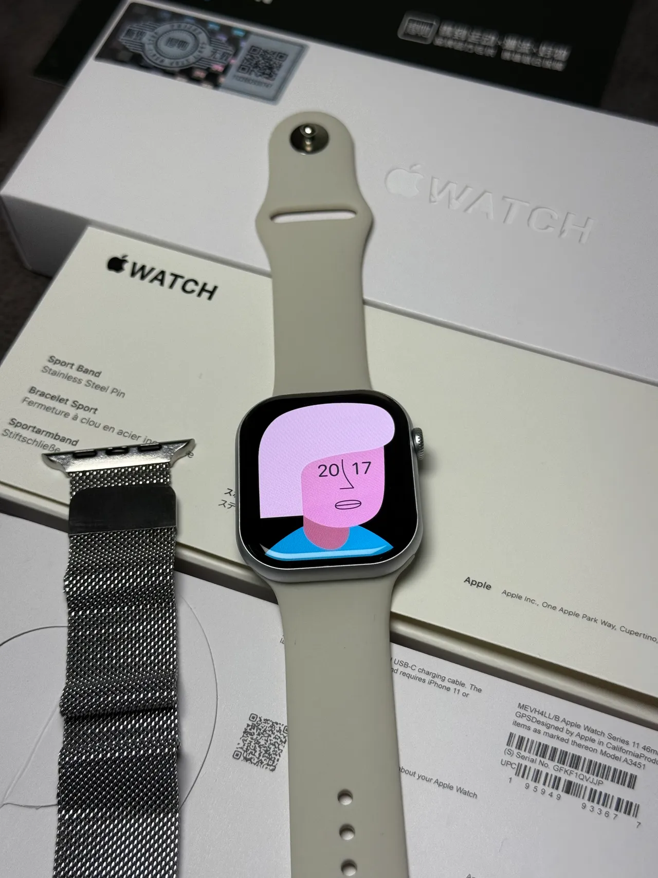 Apple Cinza Preto Aço Inoxidável Caixa Leve Esportivo Pulseira Esportivo Relógio 12