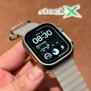 Apple Gray Orange Square Case Action Button Sports Watch by Apple — electronics supplier, yupoo album photo