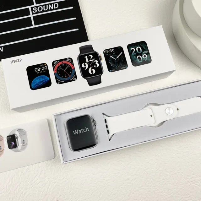 Apple Watch SE Banda Sport Branca Relógio Desportivo 2
