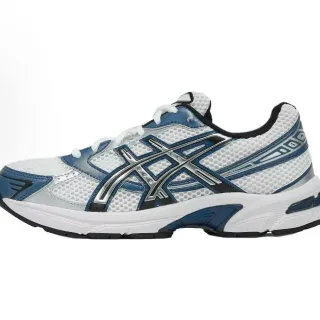 ASICS Gel-Kayano 白色和蓝色跑鞋
