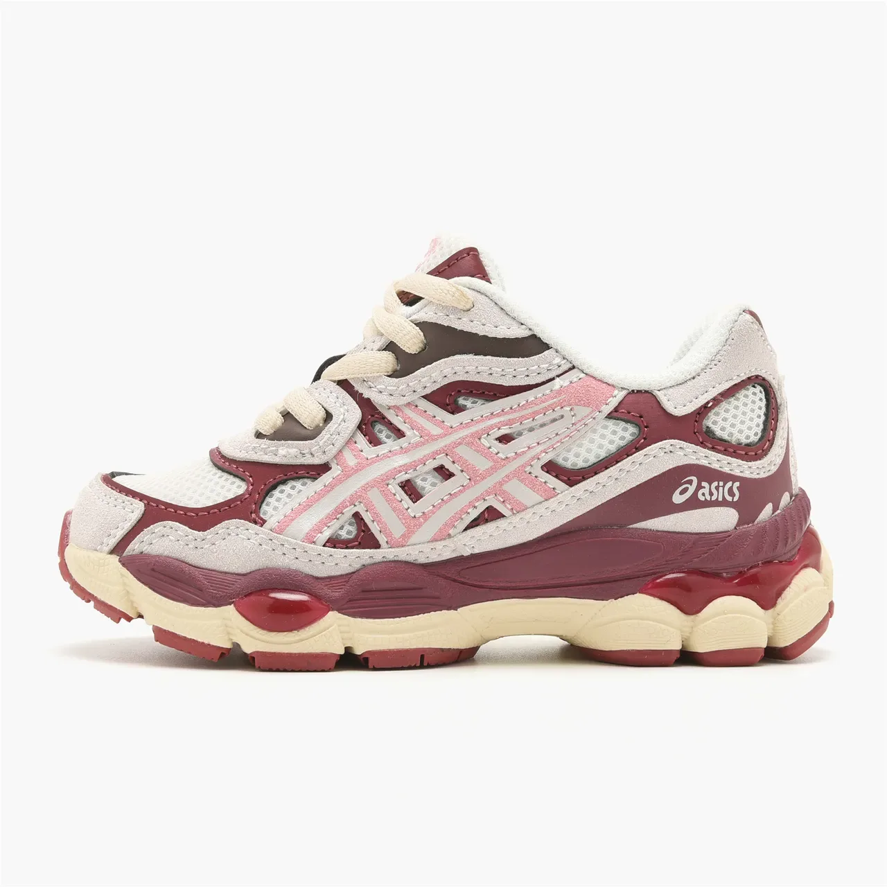 ASICS Gel-Kayano Branco Verde Camada Malha-Sintético Superior Atacadores Assimétricos Tênis Lifestyle 3