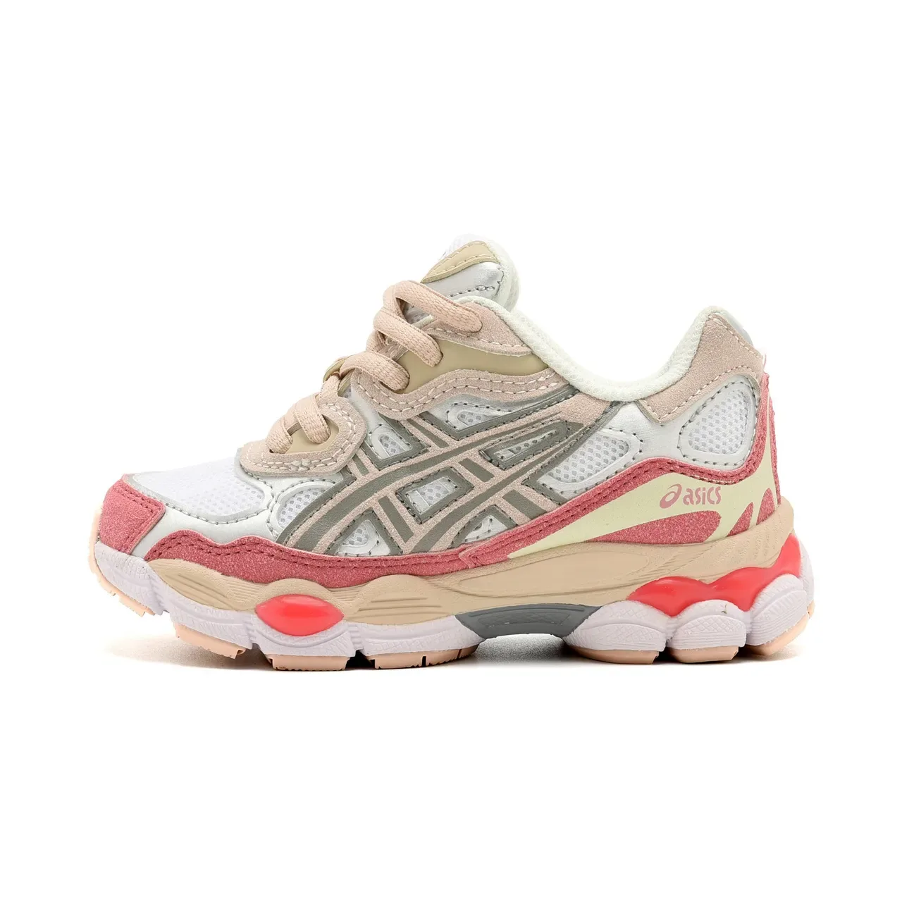 ASICS Gel-Kayano Branco Verde Camada Malha-Sintético Superior Atacadores Assimétricos Tênis Lifestyle 7