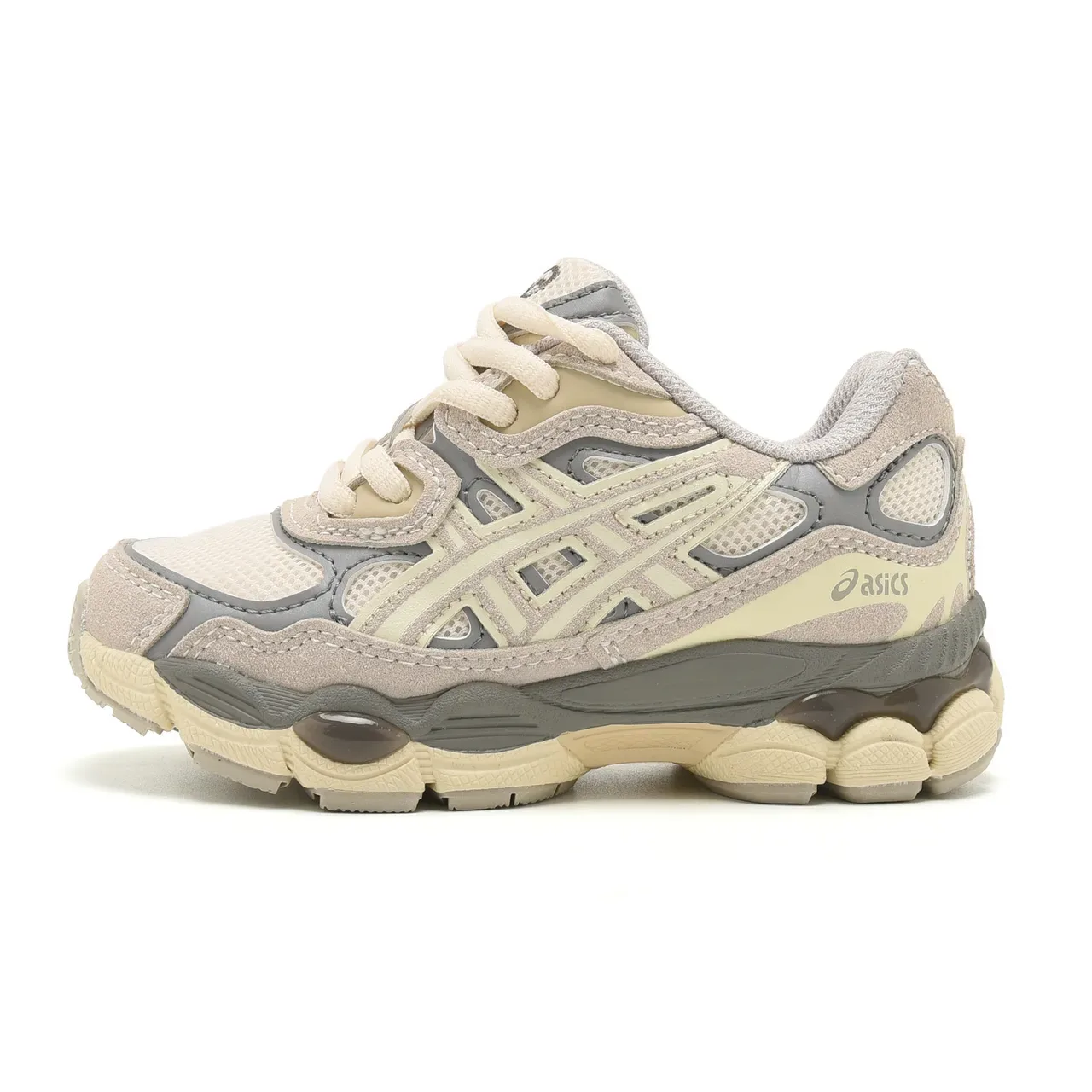 ASICS Gel-Kayano Branco Verde Camada Malha-Sintético Superior Atacadores Assimétricos Tênis Lifestyle 8