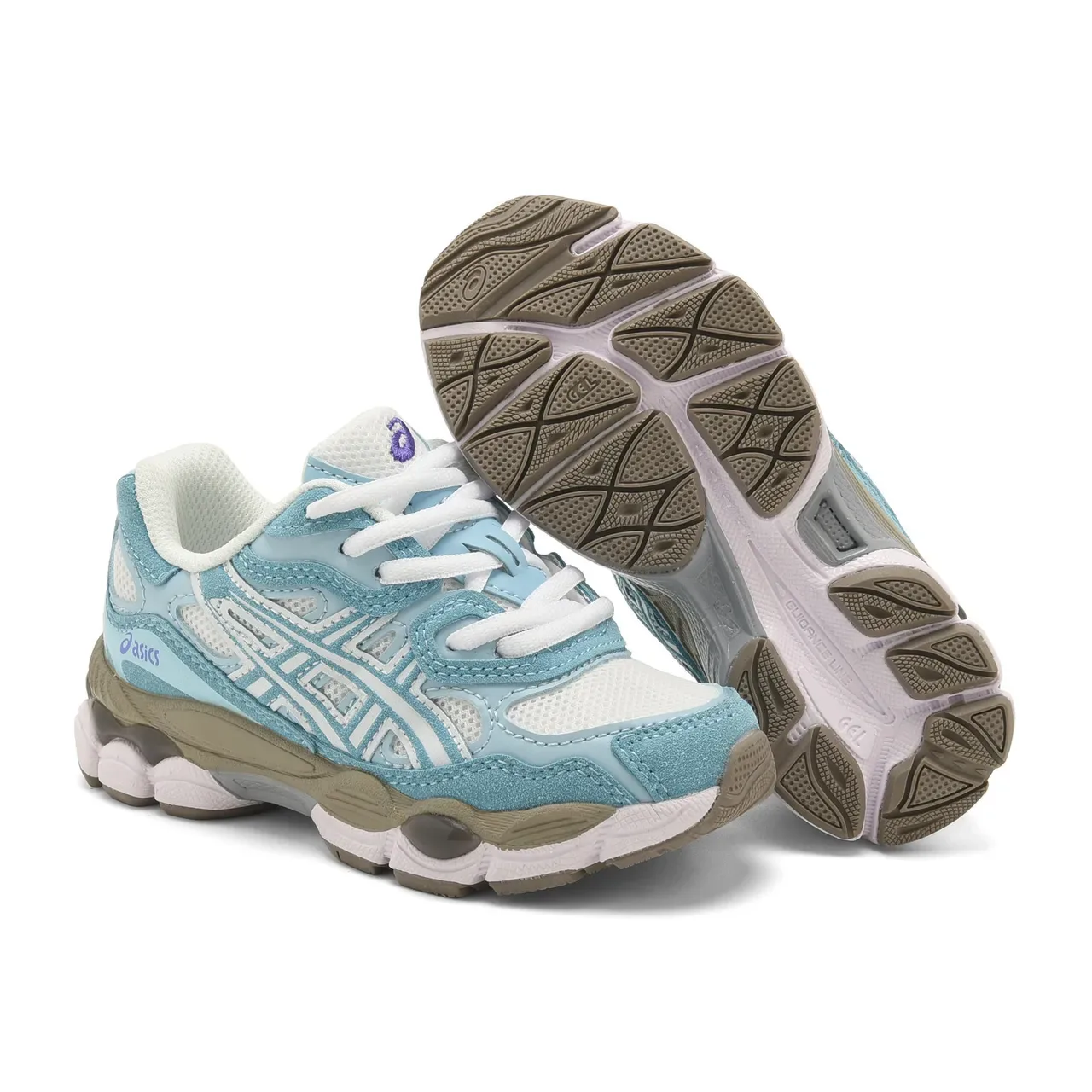 ASICS Gel-Kayano Branco Verde Camada Malha-Sintético Superior Atacadores Assimétricos Tênis Lifestyle 14