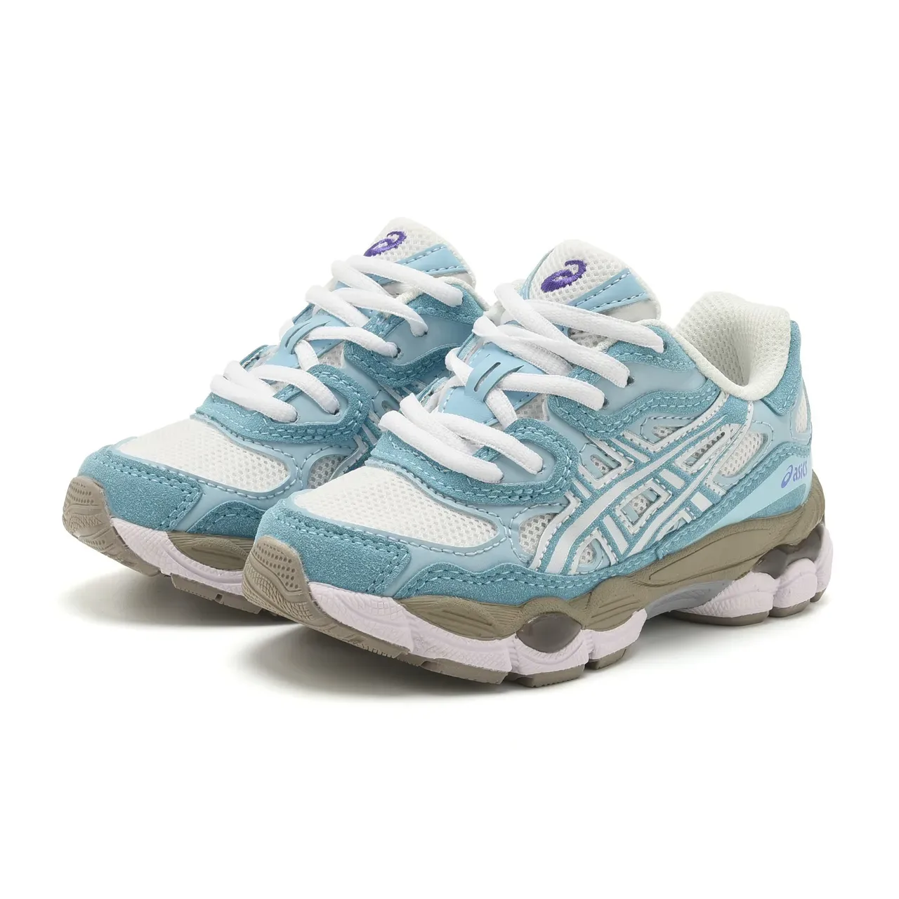ASICS Gel-Kayano Branco Verde Camada Malha-Sintético Superior Atacadores Assimétricos Tênis Lifestyle 17