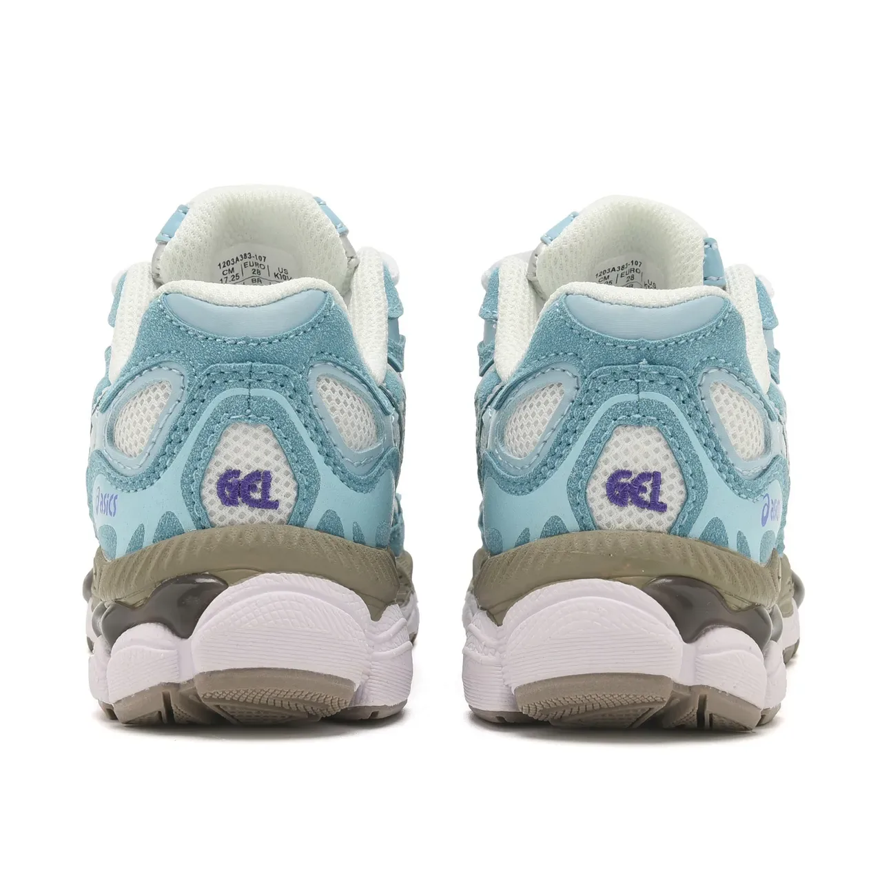 ASICS Gel-Kayano Branco Verde Camada Malha-Sintético Superior Atacadores Assimétricos Tênis Lifestyle 18