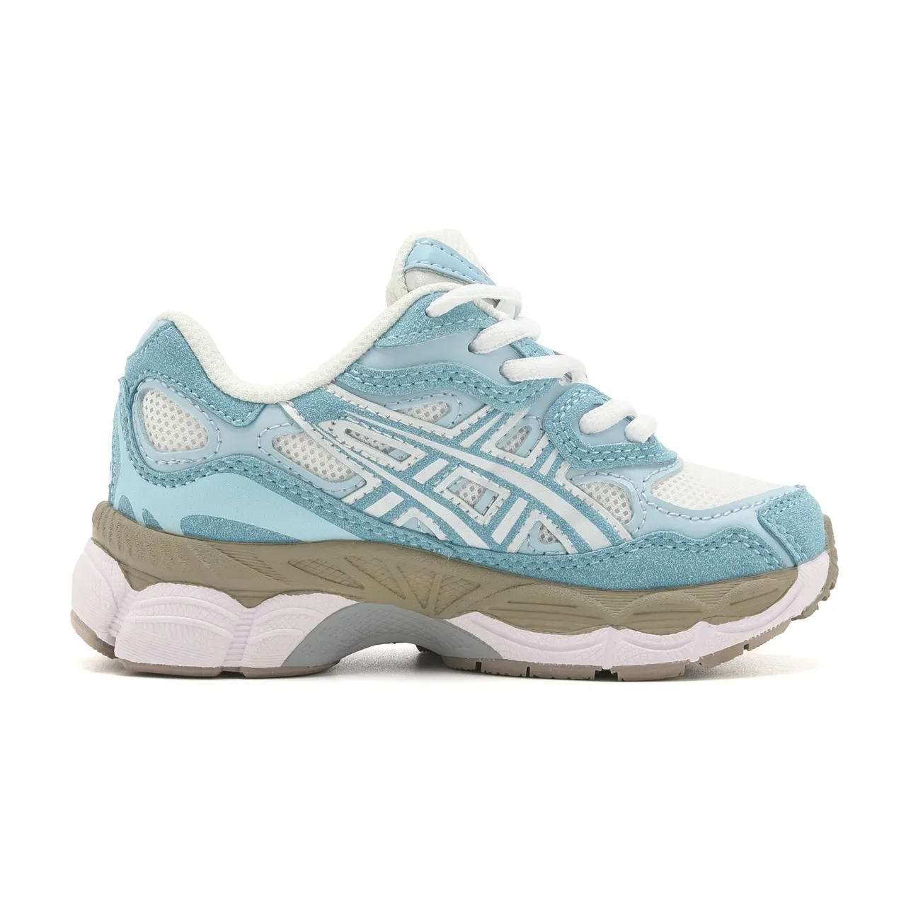 ASICS Gel-Kayano Branco Verde Camada Malha-Sintético Superior Atacadores Assimétricos Tênis Lifestyle 20