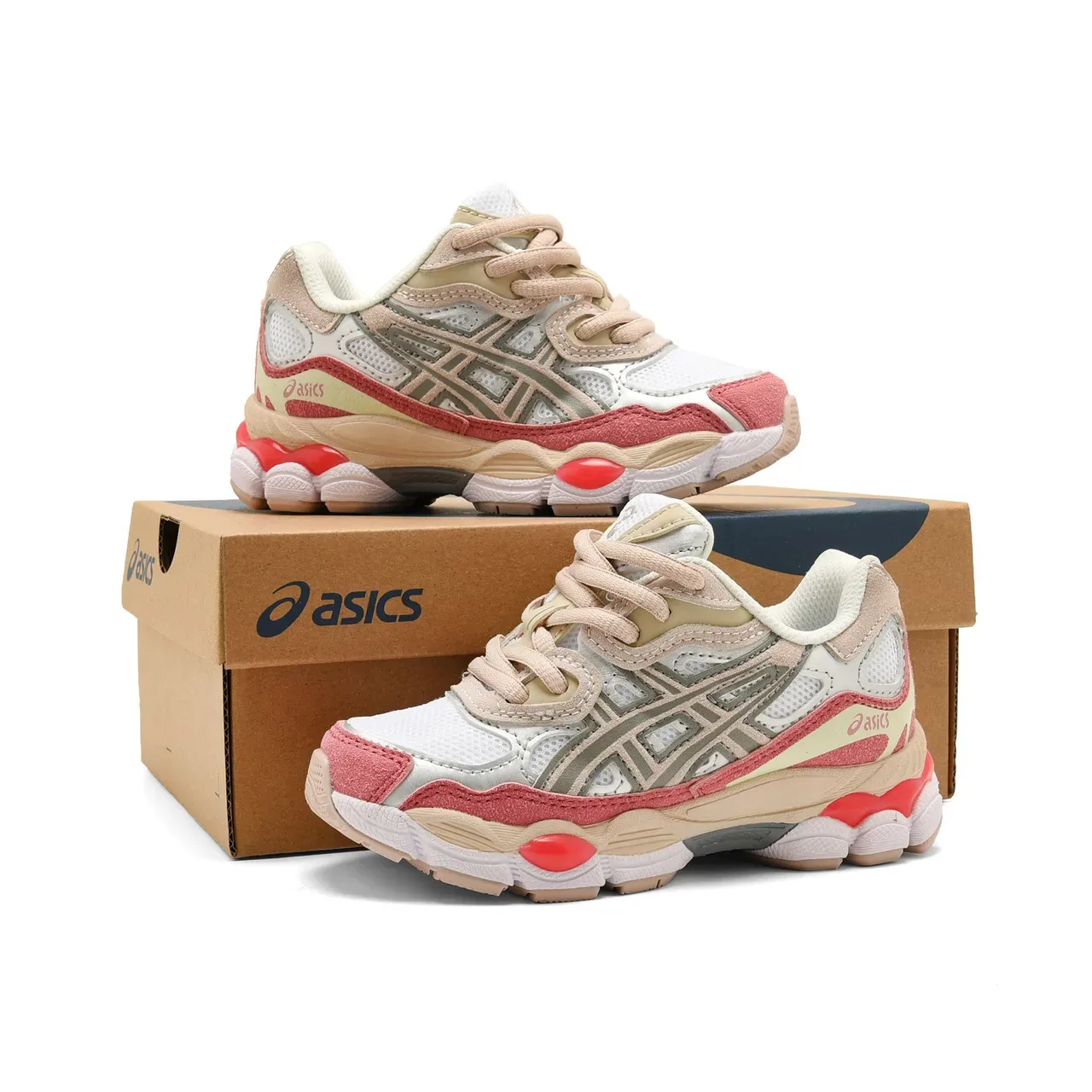 ASICS Gel-Kayano Branco Verde Camada Malha-Sintético Superior Atacadores Assimétricos Tênis Lifestyle 21