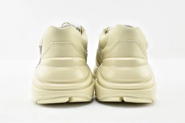 Balenciaga Beige Black Oversized Silhouette Sculpted Sole Chunky Sneakers 9