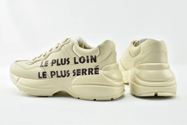 Balenciaga Beige Black Oversized Silhouette Sculpted Sole Chunky Sneakers 11