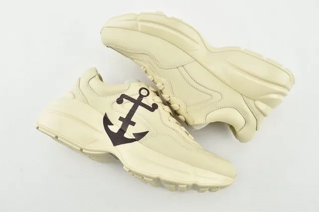 Balenciaga Beige Black Oversized Silhouette Sculpted Sole Chunky Sneakers 13