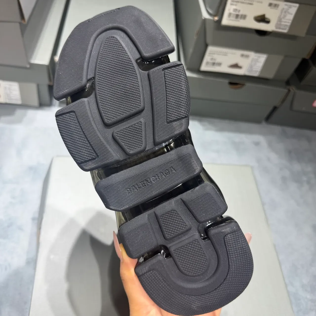 Balenciaga Speed Trainer Tênis Lifestyle Preto Ajuste Meia 5
