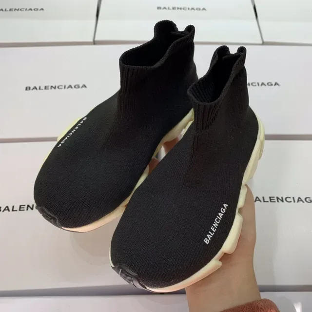 Balenciaga Speed Trainer Black Sock-Fit জীবনশৈলীর জুতা 4
