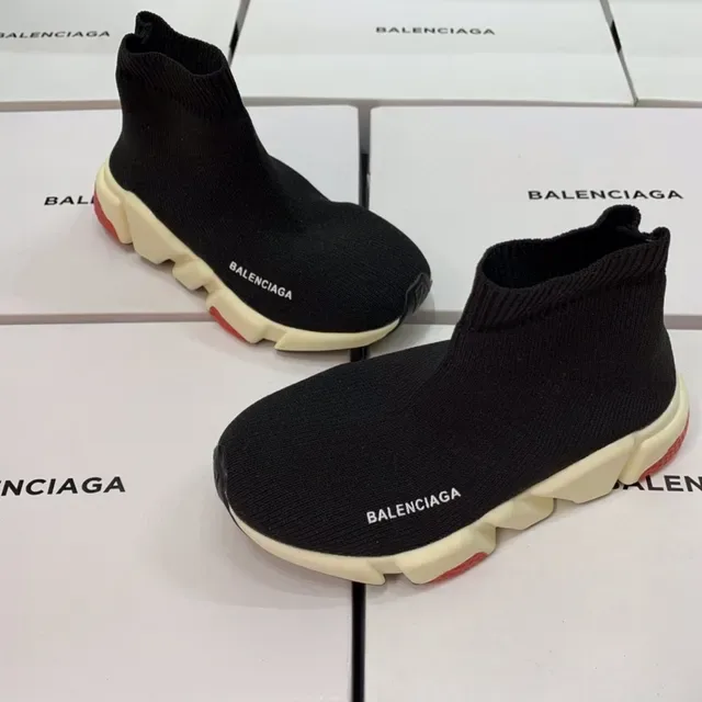 Balenciaga Speed Trainer Black Sock-Fit জীবনশৈলীর জুতা 7