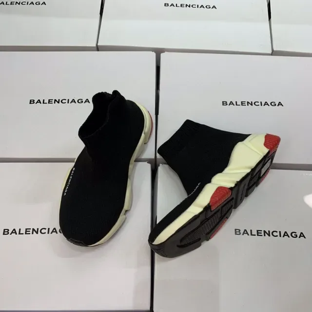 Balenciaga Speed Trainer Black Sock-Fit জীবনশৈলীর জুতা 8