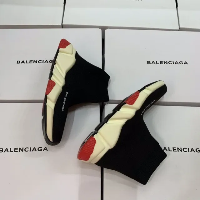 Balenciaga Speed Trainer Black Sock-Fit জীবনশৈলীর জুতা 9
