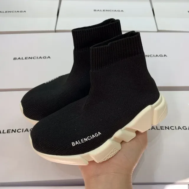 Balenciaga Speed Trainer Black Sock-Fit জীবনশৈলীর জুতা 11