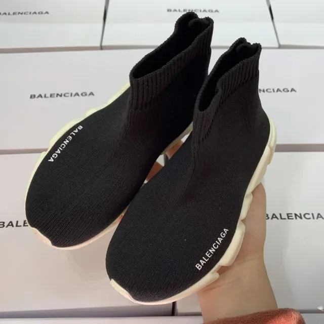 Balenciaga Speed Trainer Black Sock-Fit জীবনশৈলীর জুতা 12