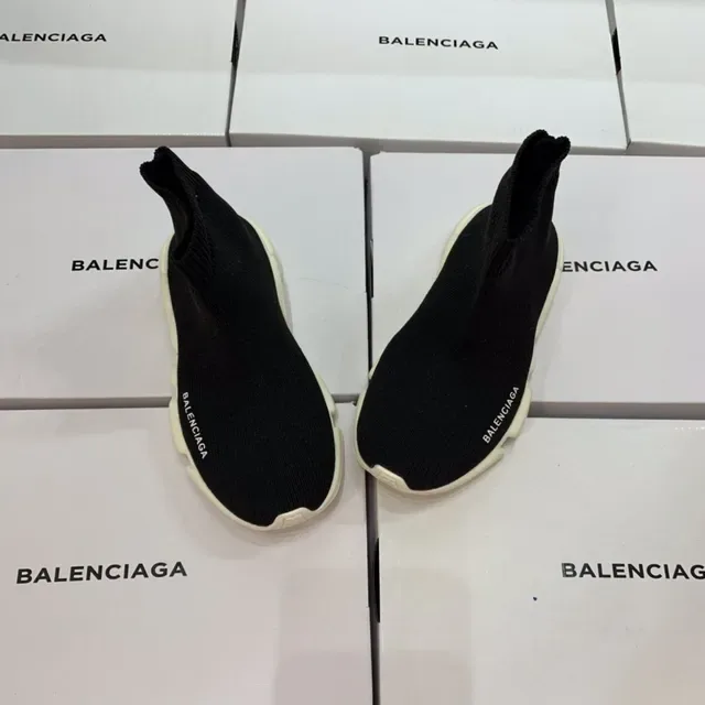 Balenciaga Speed Trainer Black Sock-Fit জীবনশৈলীর জুতা 15