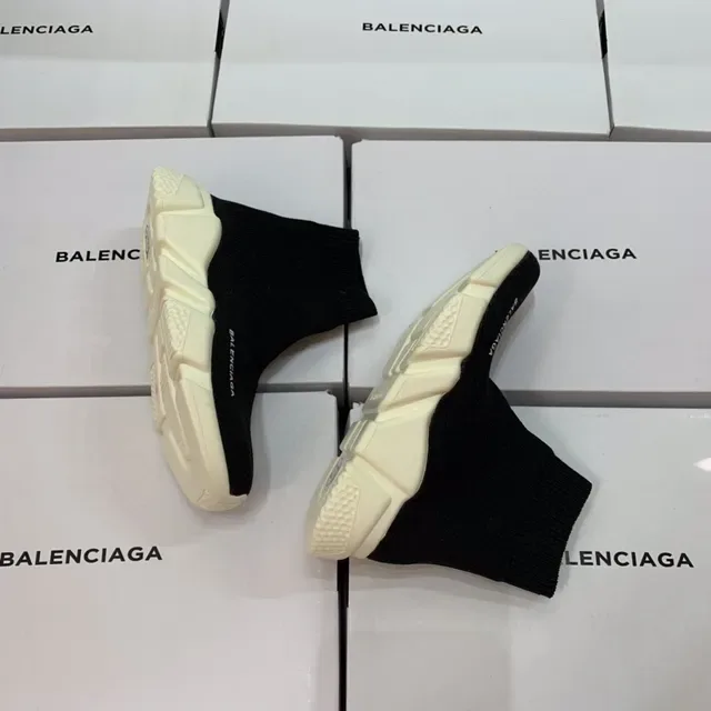 Balenciaga Speed Trainer Black Sock-Fit জীবনশৈলীর জুতা 17