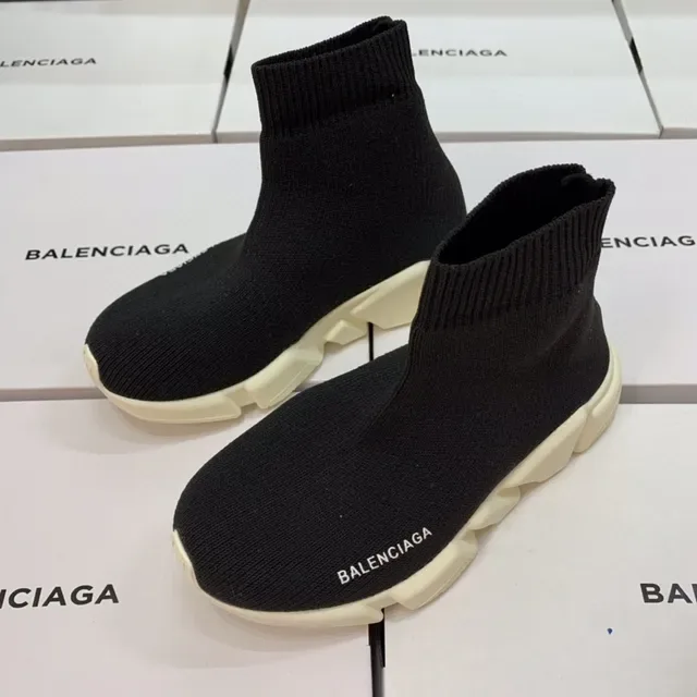 Balenciaga Speed Trainer Black Sock-Fit জীবনশৈলীর জুতা 19